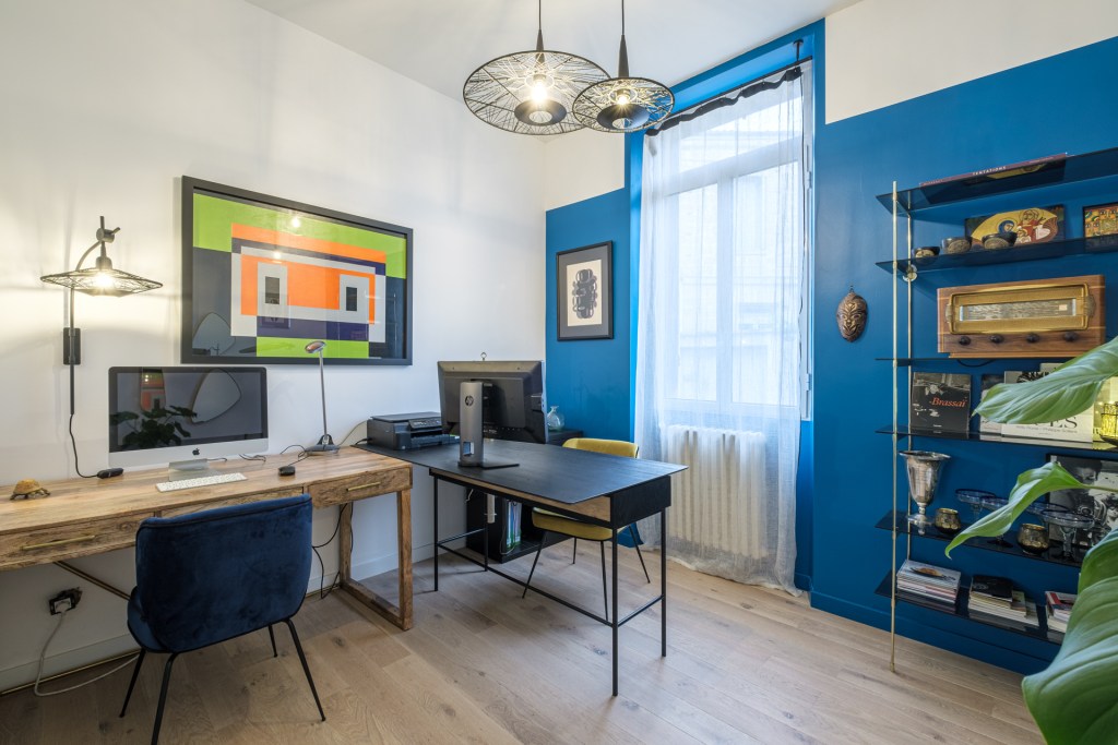 un double bureau Feng shui